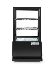 Chlazená skříň displeje, 58 l, Arktic, černá, 230V/170W, 452x406x(H)830mm