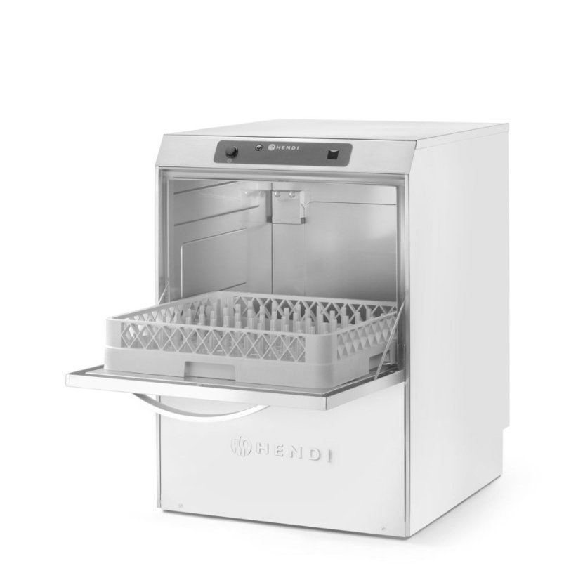 Myčka nádobí 50x50, elektronické ovládání, HENDI, Profi Line, 400V/4900W, 582x610x(H)822mm
