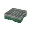 Cambro Koš Camrack 30 pozic, výška sklenice 25,8 cm - Zelená