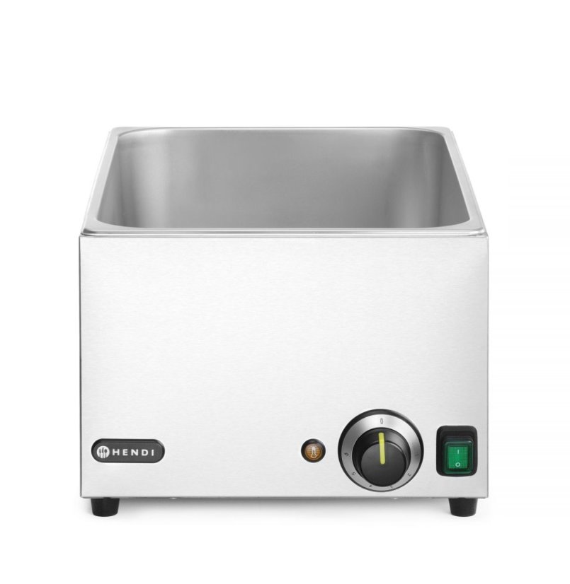 Sada Bain-marie RANGER + 3x GN 1/3 s víkem, HENDI, GN (H)150mm, GN 1/1, 230V/1000W, 590x332x(H)242mm