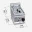 Elektrická fritéza Bertos E6F10-3BS