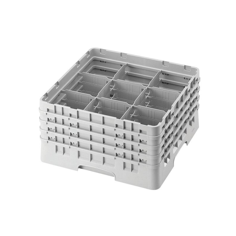 Cambro Koš Camrack 9 pozic, výška sklenice 21,6 cm - Bílá