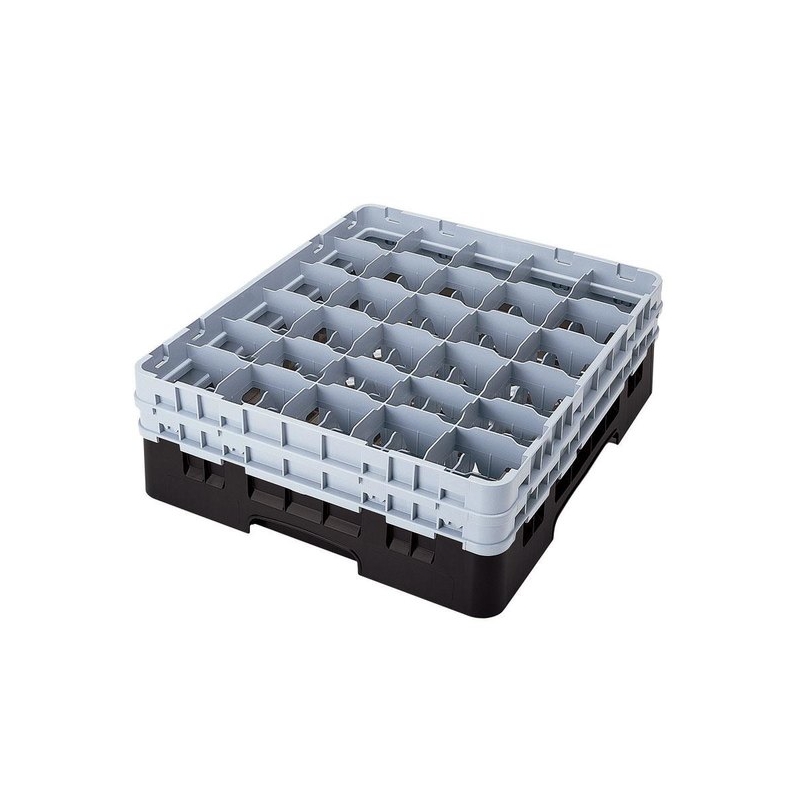 Cambro Koš Camrack 30 pozic, výška sklenice 25,8 cm - Černá