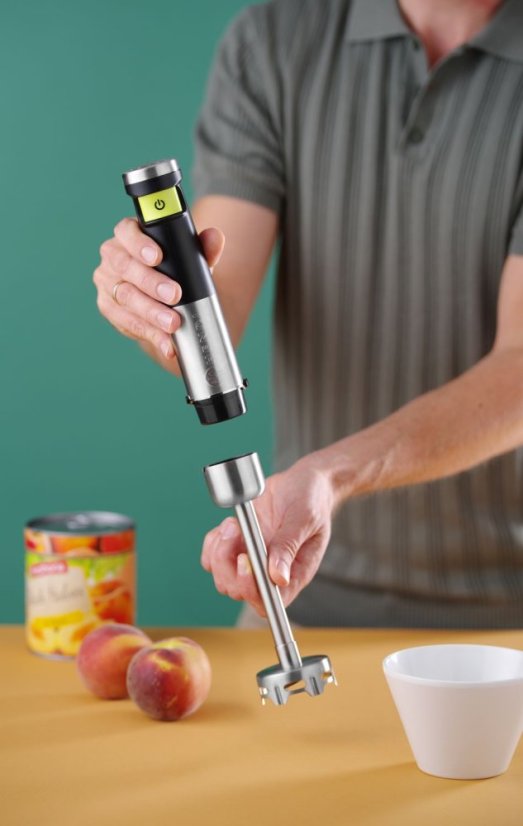 Tyčový mixér bezdrátový Smart Pressure, HENDI, 230V/150W, ⌀65x(H)390mm