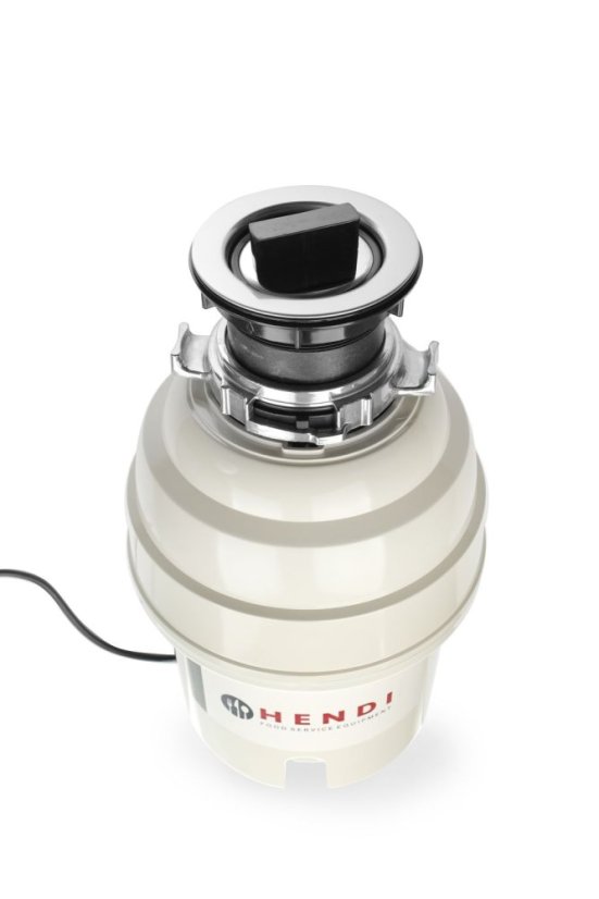 Drtič odpadu se spínačem a výkonem 550 w, HENDI, 230V/550W, ⌀210x(H)406mm