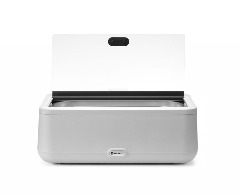 Chafing dish UNIQ, HENDI, designed by Robert Bronwasser, GN 1/1, Bílá, 230V/700W, 607x402x(H)245mm