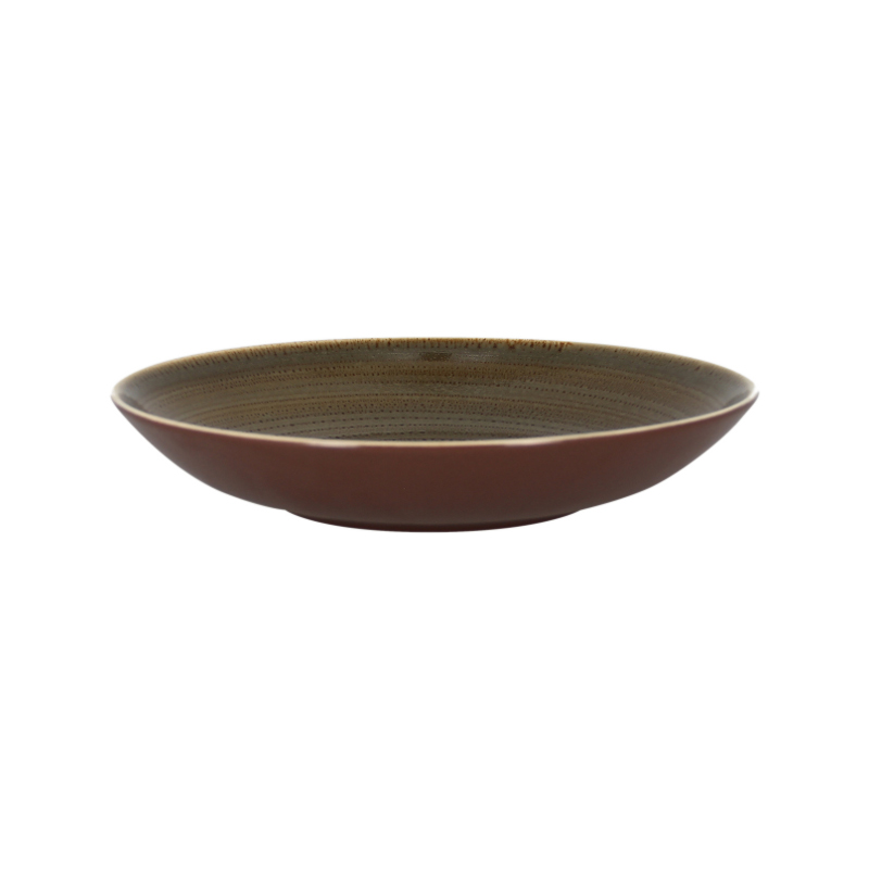 RAK Porcelain RAK Twirl talíř hluboký 26 cm – alga | RAK-TWBUBC26AL