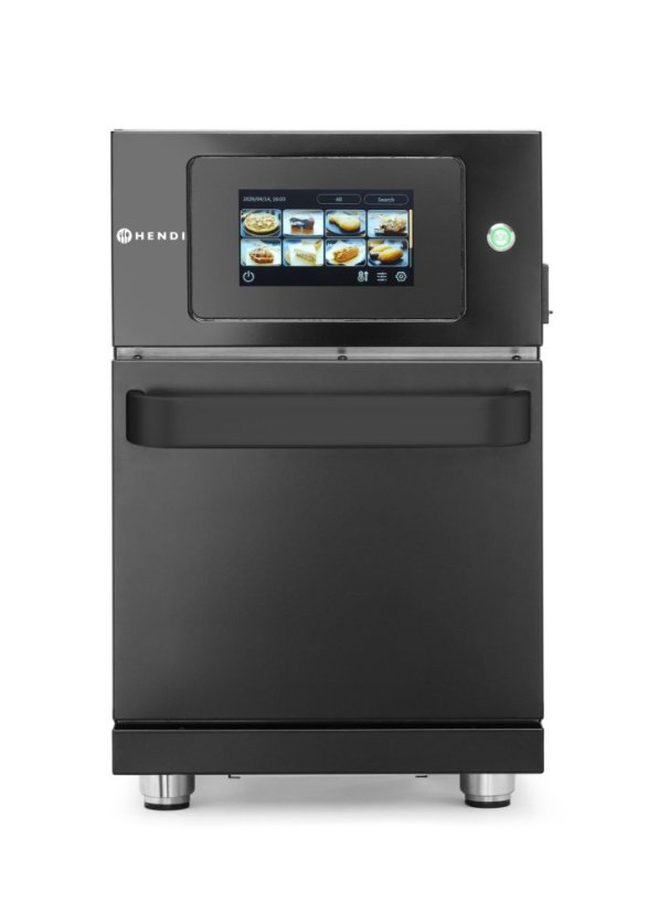 Vysokorychlostní pec CombiTurbo, HENDI, Černá, 230V/3500W, 380x663x(H)619mm