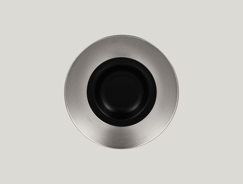 RAK Porcelain RAK Antic gourmet hluboký talíř 26 cm, stříbrný | RAK-MAEVGD26SB