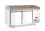 Pizza chladicí stůl s žulovou pracovní deskou, 2 dveře, Arktic, 250L, žula, 230V/250W, 800x1510x(H)1050mm