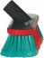 Vikan auto-kartáč průtokový 230 mm černý 526952