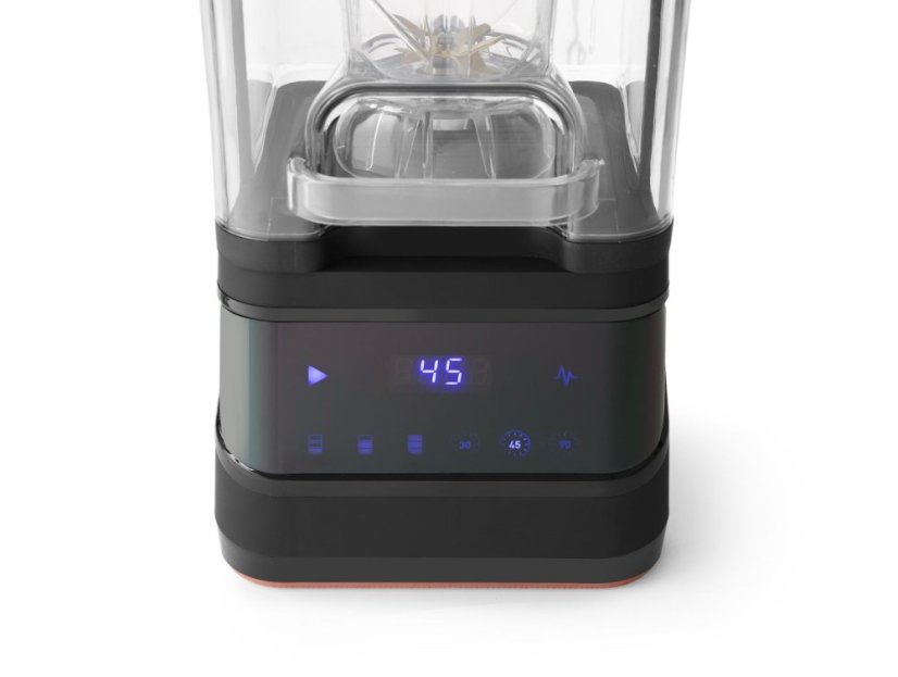 Digitální barový mixér se zvukovým omezením , HENDI, 2,5L, Černá, 230V/1680W, 250x300x(H)546mm