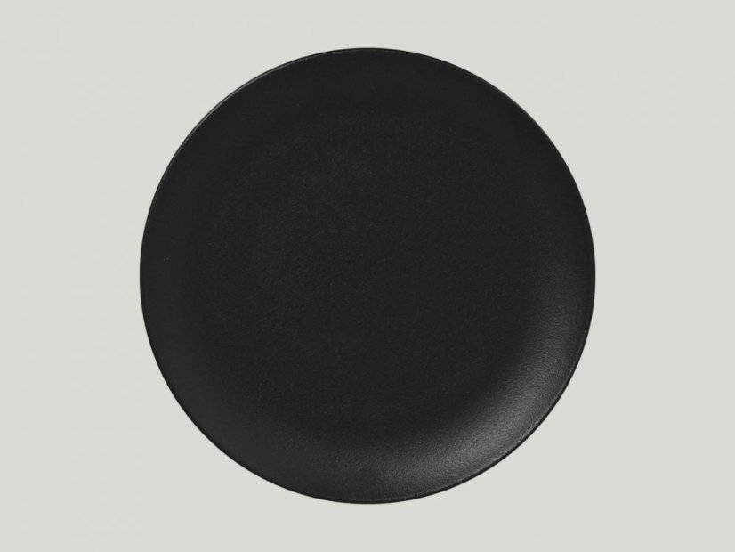 RAK Porcelain RAK Talíř mělký 29 cm, černý | RAK-NFNNPR29BK