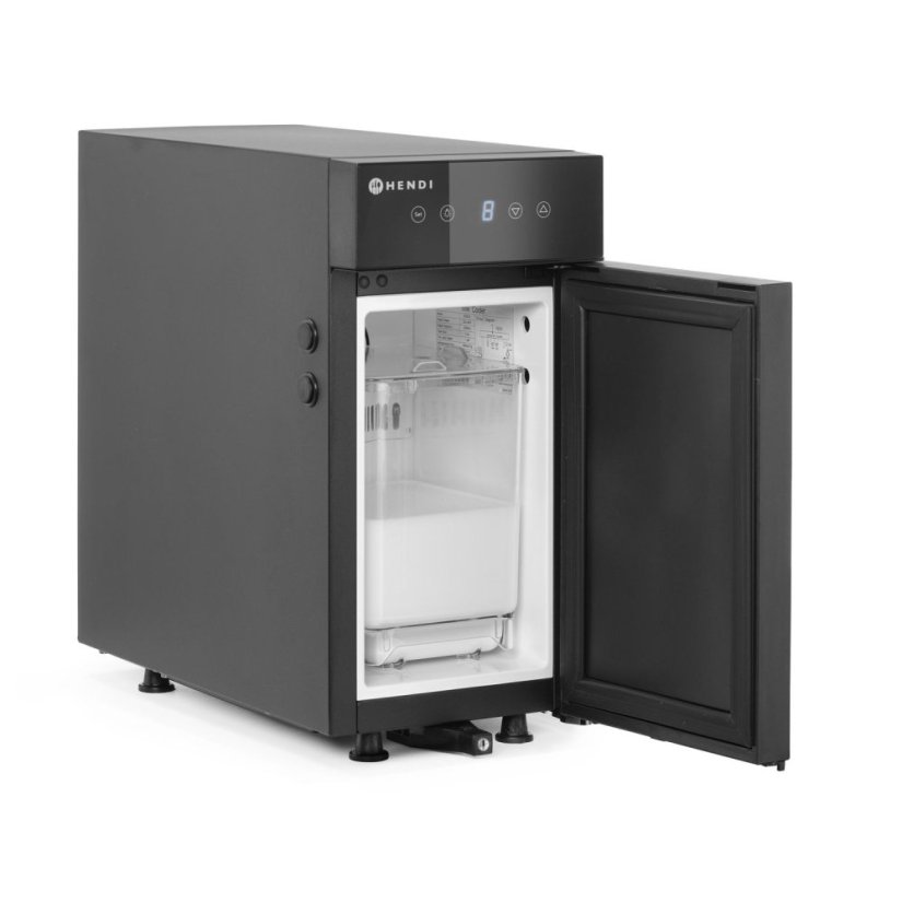 Chladnička na mléko, HENDI, Profi Line, 9L, Černá, 230V/65W, 220x450x(H)455mm
