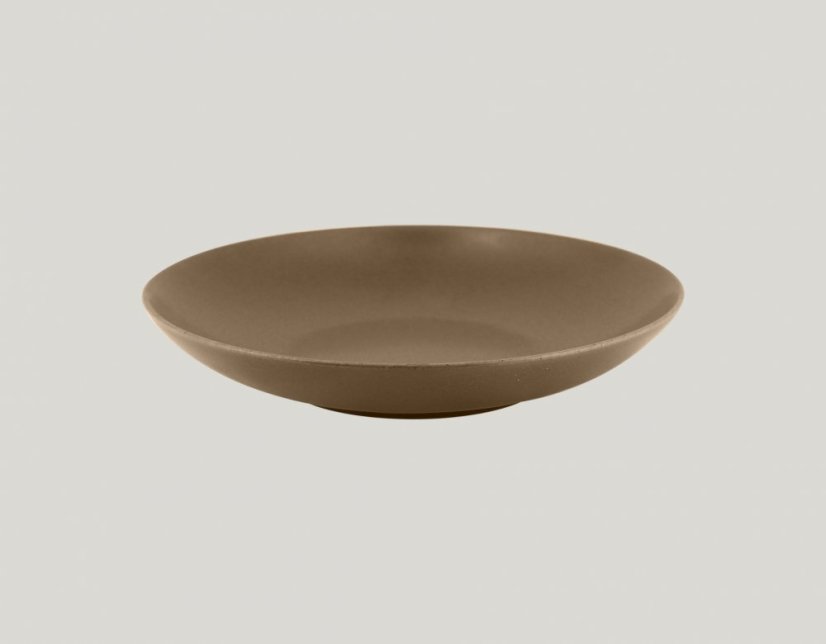 RAK Porcelain RAK Genesis talíř hluboký 69 cl, hnědá | RAK-GNNNDP23CR