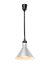 Závěsná výhřevná lampa s nastavitelnou výškou, kuželová, HENDI, Stříbrná, 230V/375W, ⌀275x(H)250mm