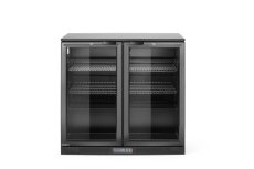 Dvoudveřová chladnička do baru, Arktic, 158L, Černá, 220-240V/160W, 900x530x(H)870mm