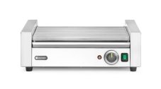 Roller grill na klobásy, 1 zóna, HENDI, Stříbrná, 230V/790W, 566x450x(H)192mm, Obdélníkové