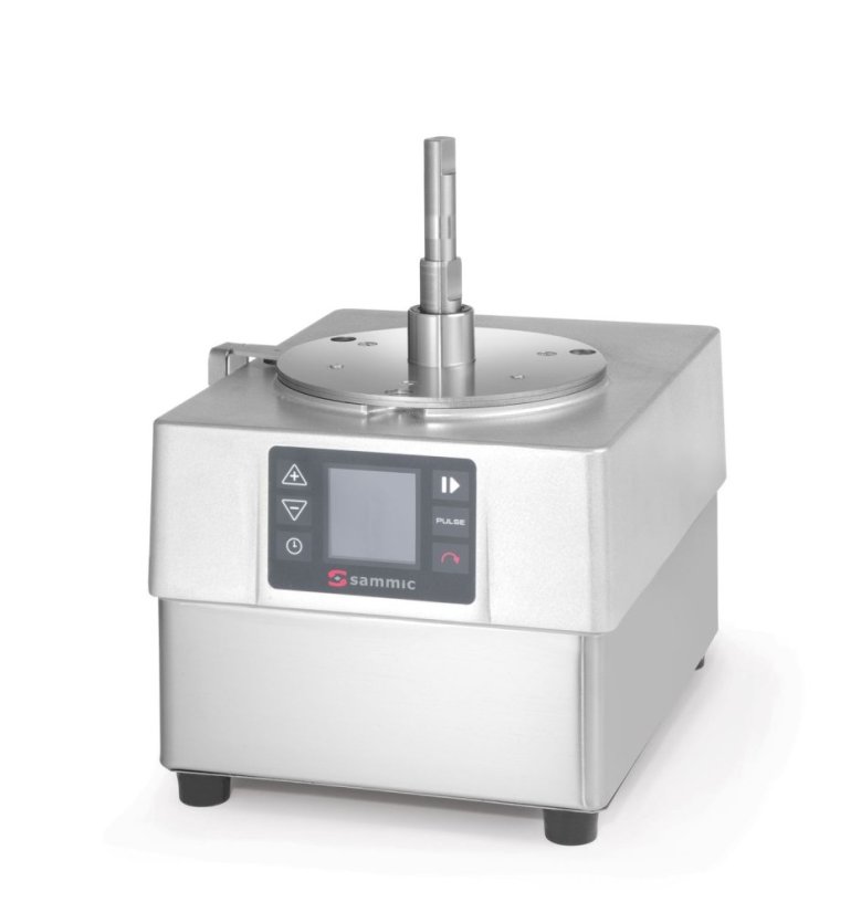 Kráječ masa – emulgátor KE-5V s elektronickým grafickým panelem, Sammic, 5,5L, 230V/1500W, 286x387x(H)487mm