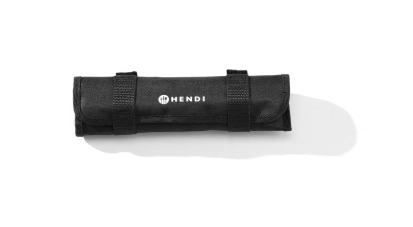 Sada nádobí pro kuchaře, 6 ks, černá, HENDI, 255x25x(H)100mm