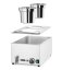 Sada: Bain-marie Ranger + 2x 4L nádoba s víkem, HENDI, GN (H)150mm, 8L, 230V/1000W, 604x332x(H)315mm