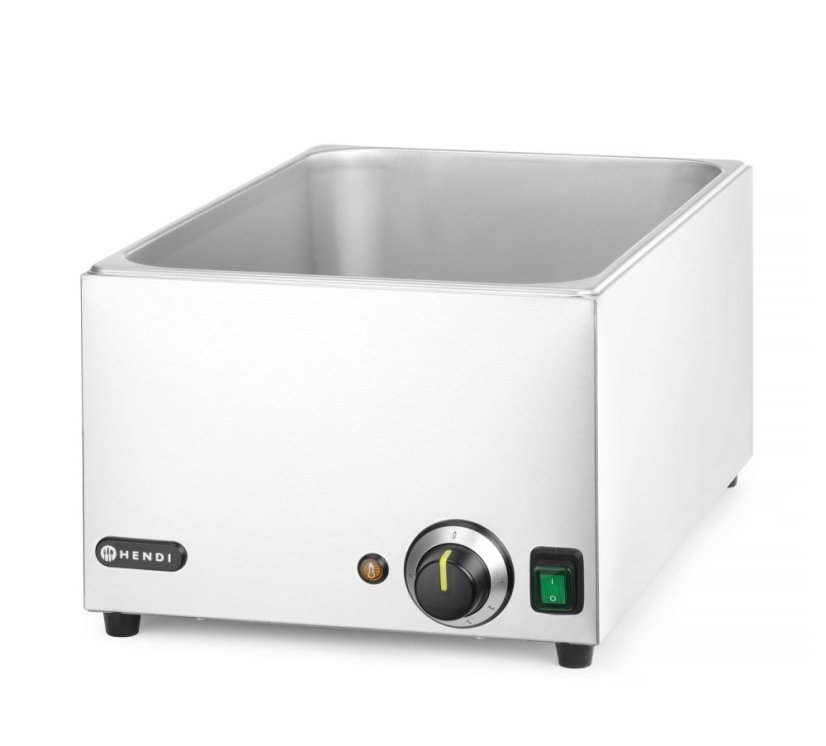 Sada Bain-marie RANGER + 3x GN 1/3 s víkem, HENDI, GN (H)150mm, GN 1/1, 230V/1000W, 590x332x(H)242mm