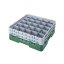 Cambro Koš Camrack 25 pozic, výška sklenice 27,8 cm - Zelená