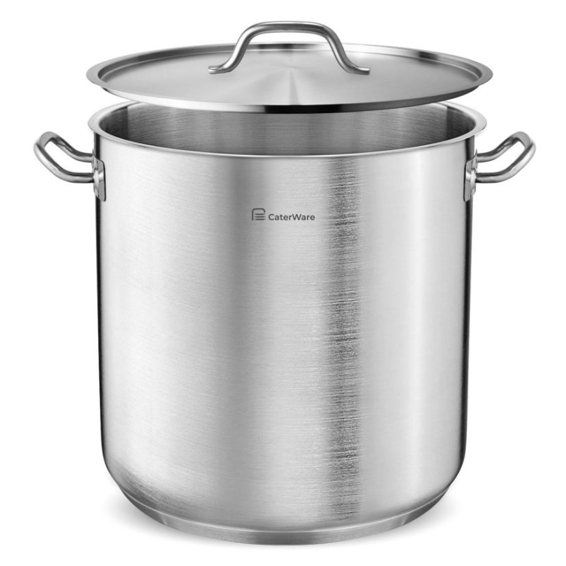 Hrnec vysoký CaterWare, nerez. 50,3 l, pr. 40 cm