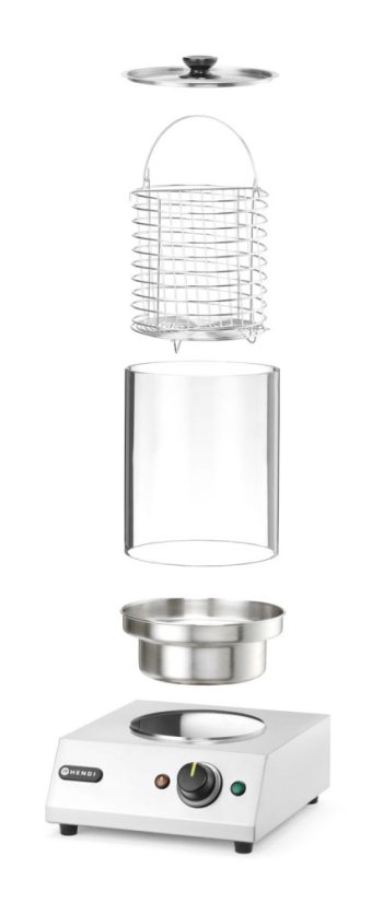 Ohřívač klobás, HENDI, 230V/450W, 280x310x(H)395mm