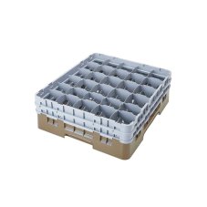 Cambro Koš Camrack 30 pozic, výška sklenice 25,8 cm - Béžová
