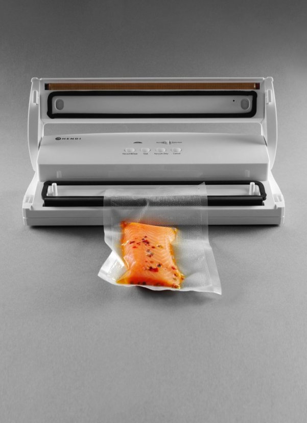 Vakuový balicí stroj – lamelový, HENDI, Budget Line, 230V/100W, 390x160x(H)92mm