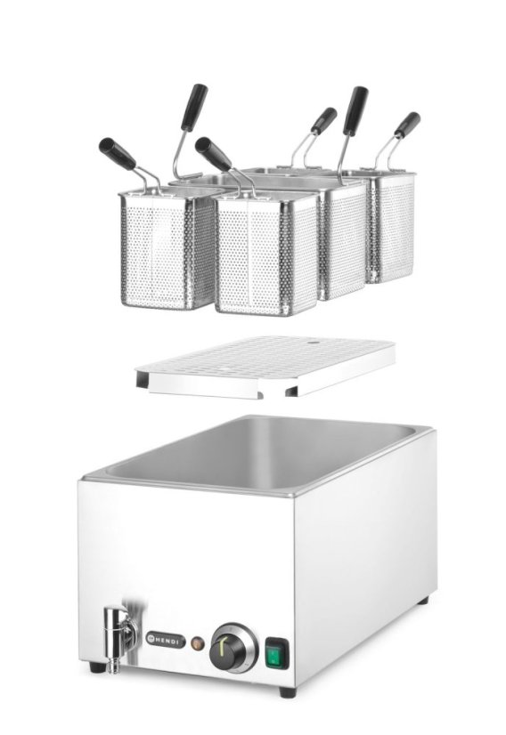 Vařič na těstoviny, HENDI, 25L, 230V/3500W, 601x326x(H)279mm