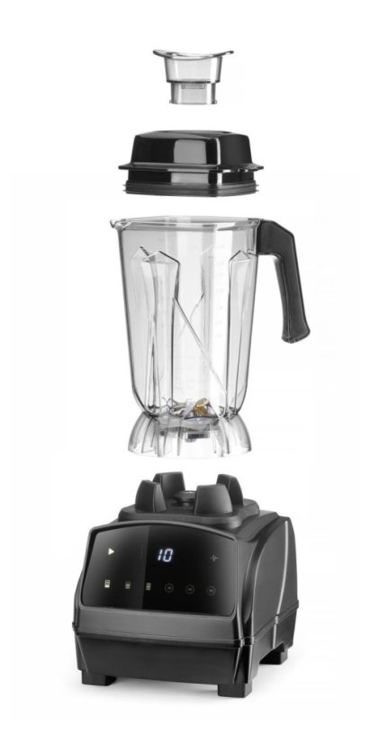 Tyčový mixér digitální, HENDI, 2,5L, Černá, 230V/1680W, 220x240x(H)535mm