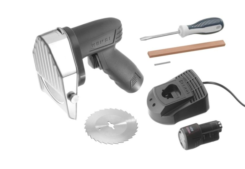 Nůž na kebab elektrický akumulátorový, HENDI, Kitchen Line, 230V/80W, 155x127x(H)202mm