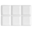 RAK Porcelain RAK Minimax obdélný tác – 6 oddílů | RAK-OPRP6C