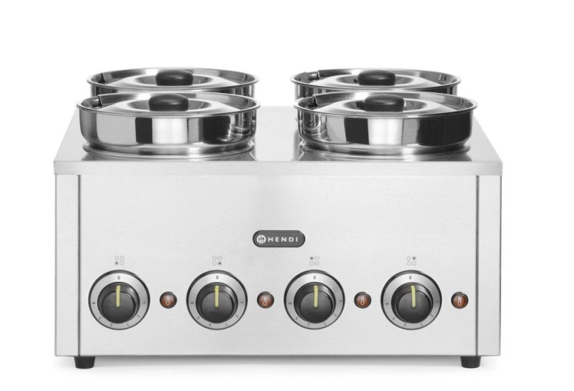 Termosystém 4, HENDI, 16L, 230V/800W, 506x509x(H)298mm
