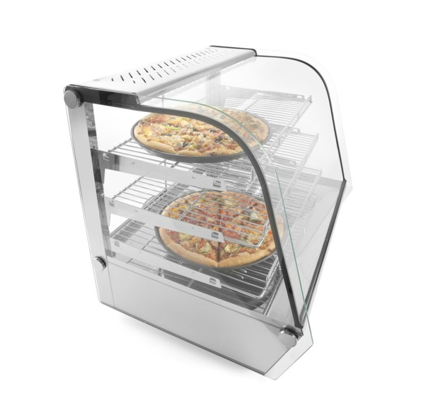 Vyhřívaný pultový displej, HENDI, 120 litrů, 230V/1100W, 685x575x(H)680mm