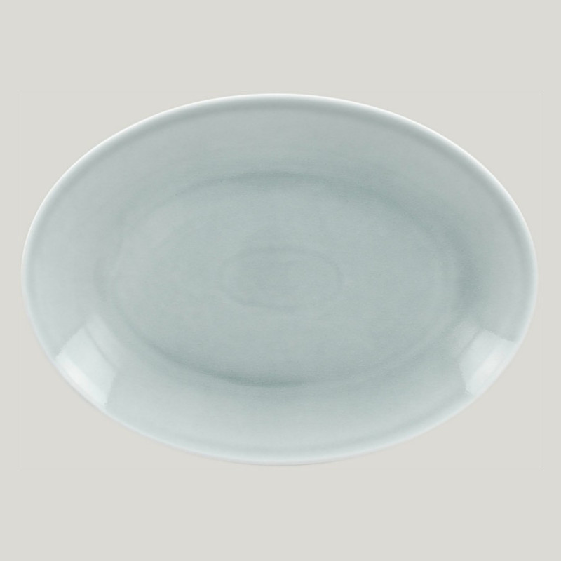 RAK Porcelain RAK Vintage talíř oválný 36 × 27 cm – modrá | RAK-VNNNOP36BL