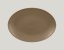 RAK Porcelain RAK Genesis talíř oválný 32 x 23 cm, hnědá | RAK-GNNNOP32CR
