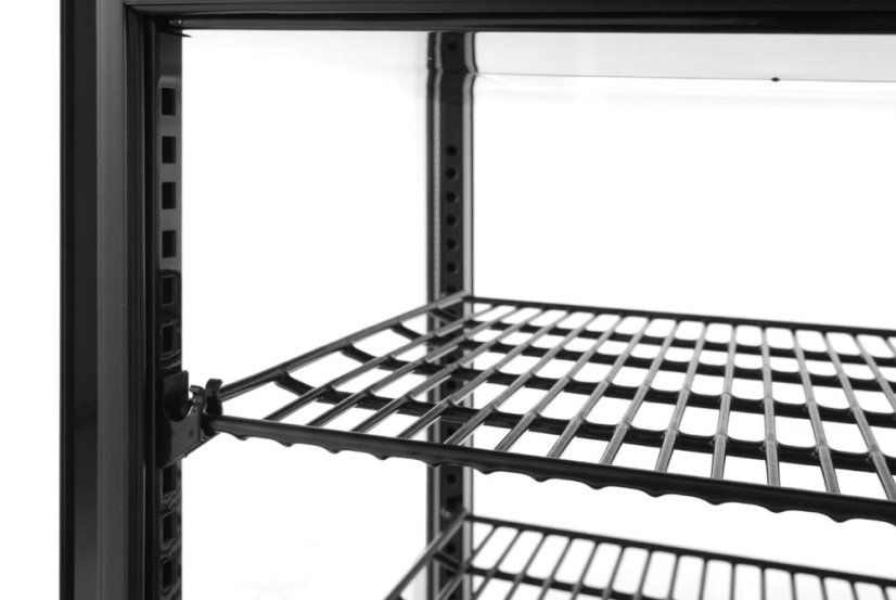Chlazená skříň displeje, 68 l, Arktic, Černá, 230V/170W, 444x397x(H)875mm