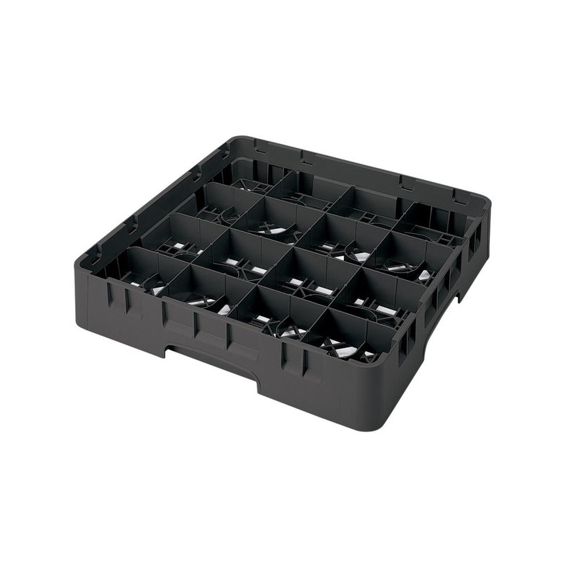 Cambro Koš Camrack 16 pozic, výška sklenice 27,8 cm - Černá