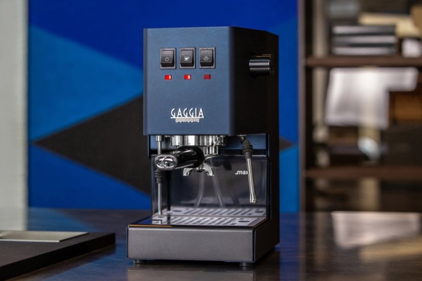 Pákový kávovar Gaggia Classic E24 modrá