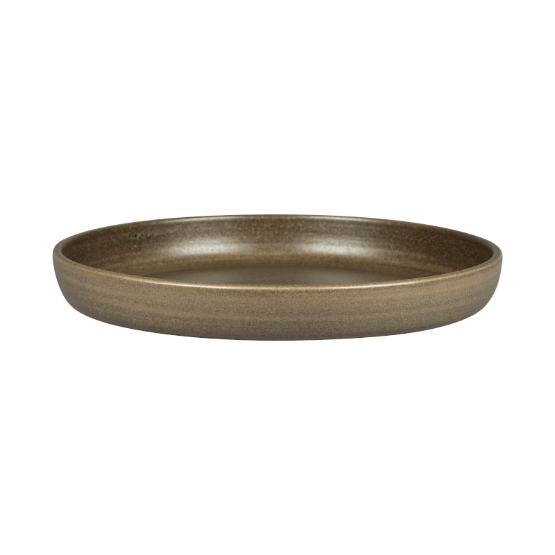 RAK Porcelain Ease selva talíř hluboký pr. 29,7 cm, tmavě hnědý