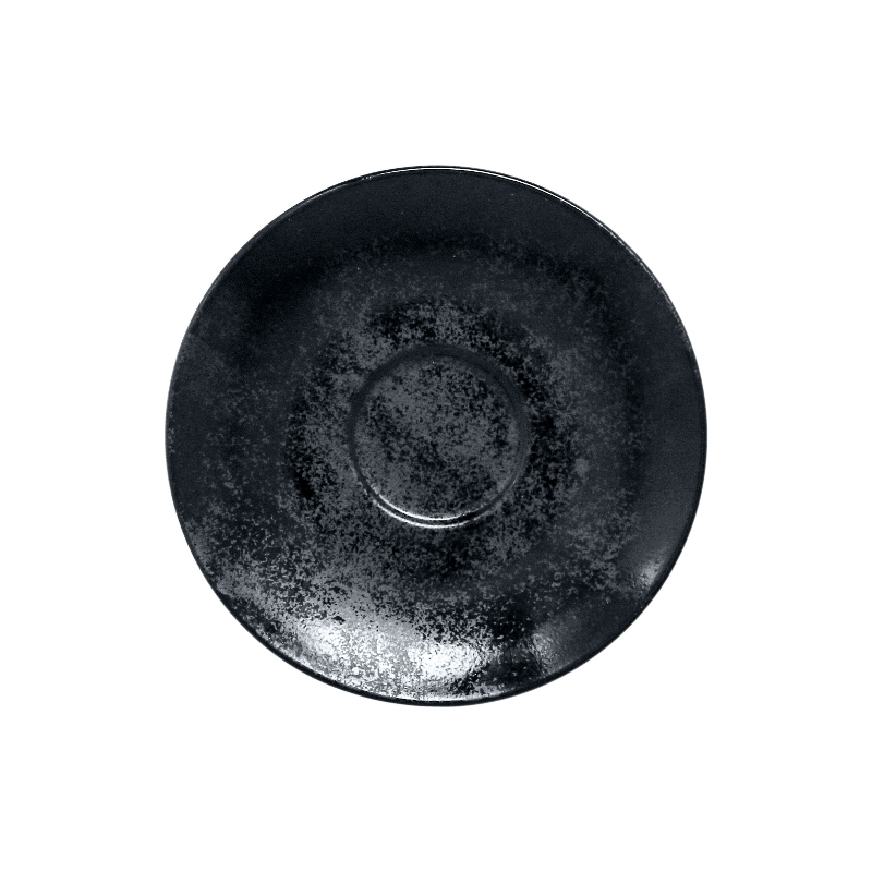 RAK Porcelain RAK Podšálek pro šálek KR116CU23/KR116CU20 17 cm, černá | RAK-KRCLSA02