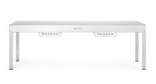 Zahřívací most, HENDI, Stříbrná, 230V/1000W, 1000x400x(H)400mm, Obdélníkové