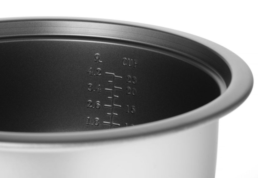 Rýžovar 4,2 l, HENDI, Kitchen Line, 4,2L, 230V/1550W, 420x380x(H)240mm