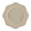 RAK Porcelain Argila Epura talíř zoubkovaný mělký pr. 33 cm