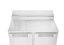 Dvoudveřový chladicí stůl s nástavcem, Arktic, 146L, 230V/143W, 700x900x(H)990mm