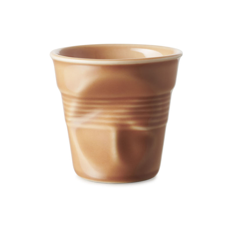 Revol Froissés pohárek 180 ml, meruňkový