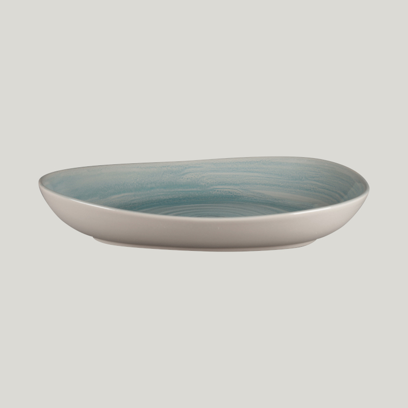 RAK Porcelain RAK Spot talíř hluboký 28 × 22,5 cm – safírový | RAK-SSRFLDP28